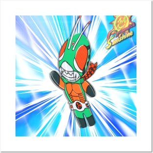 Skyrider (Kamen Rider) Chibi Posters and Art